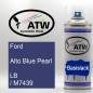 Preview: Ford, Alto Blue Pearl, LB / M7439: 400ml Sprühdose, von ATW Autoteile West.